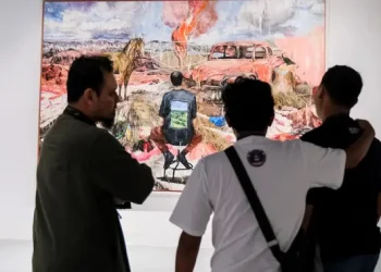 SBY Bahas Isu Kemanusiaan dan Lingkungan di Pameran Bersama Komunitas Pelukis