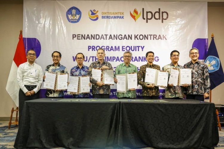 23 PTN BH Tandatangani Kerja Sama dengan Kemendiktisaintek untuk Meningkatkan Ranking Dunia
