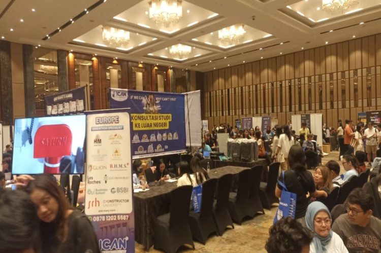 2.500 Calon Mahasiswa Mencari Kampus Luar Negeri di Pameran Pendidikan ICAN