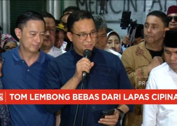 Rayakan Kebebasan Tom Lembong