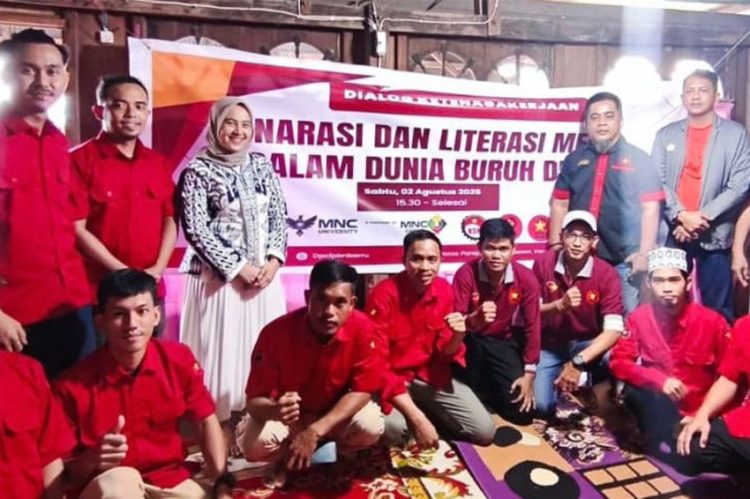 Dosen MNC University dan DPC FPBN Barru Adakan Dialog Ketenagakerjaan