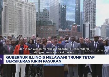 Gubernur Illinois Terus Menentang Trump dalam Pengiriman Pasukan