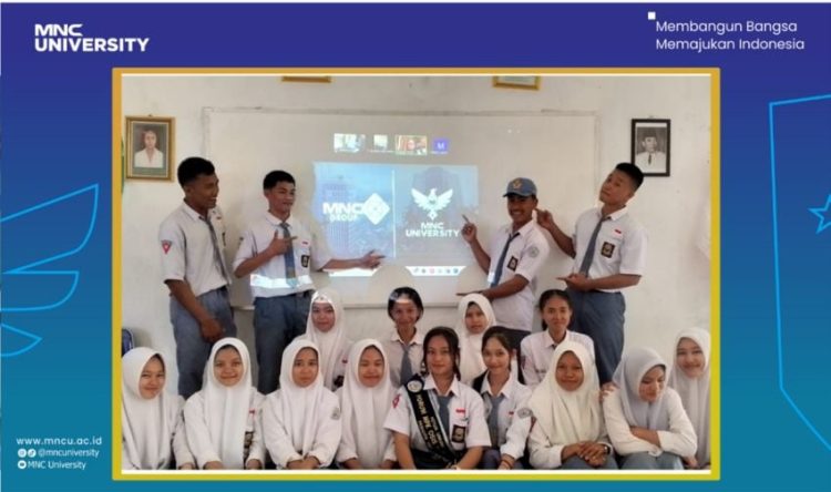 MPK Nasional Hadir di Sekolah, MNC University Temui Siswa SMAN 1 Kaliorang