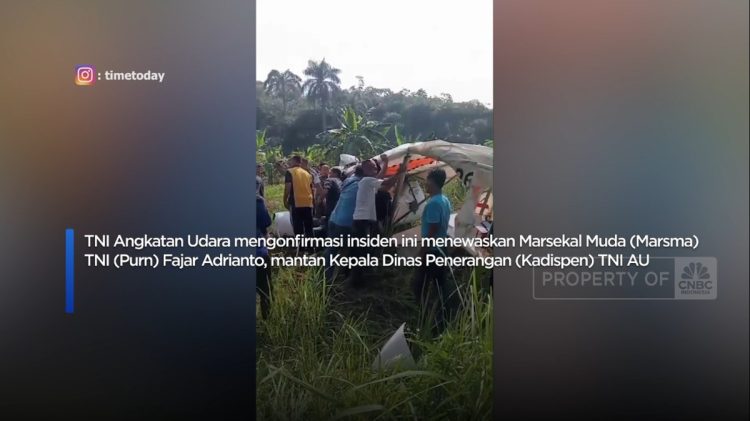 Pesawat Latih Jatuh di Bogor, Mantan Kadispen TNI Gugur