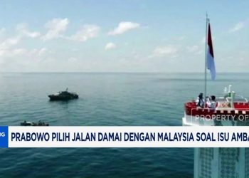 Prabowo Memilih Jalur Damai dengan Malaysia Terkait Kasus Ambalat