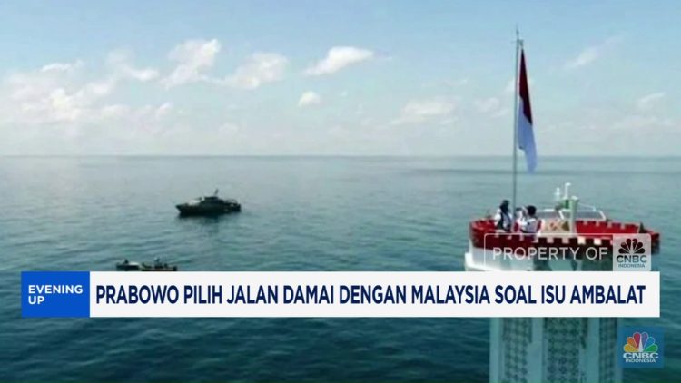 Prabowo Memilih Jalur Damai dengan Malaysia Terkait Kasus Ambalat