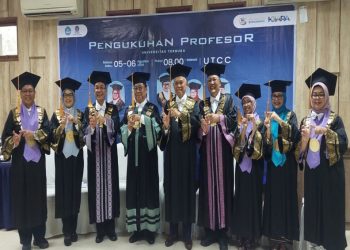 Wujudkan Pendidikan Berkualitas dengan Pengukuhan 10 Guru Besar di UT