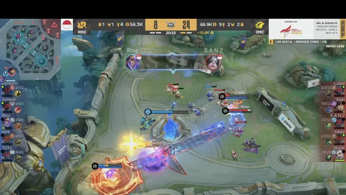 Hasil MPL ID S16 Minggu 3 Sabtu 6 September: Onic Esports Kuat, RRQ Kandas di Royal Derby ke-37