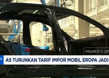 Tarif Impor Mobil Eropa Diturunkan AS Menjadi 15 Persen