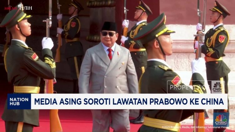 Sorotan Media Asing Terhadap Kunjungan Prabowo ke China
