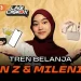 Tren Belanja Gen Z dan Milenial, Apa Perbedaannya?