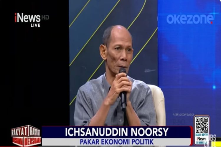 Pendidikan Ichsanuddin Noorsy, Ekonom Sebut China Paling Diuntungkan di Proyek Whoosh