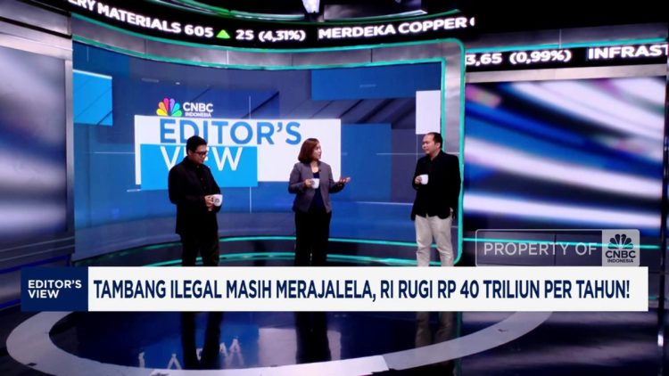 Marak Tambang Ilegal Mengakibatkan Kerugian RI Rp 40 Triliun Setiap Tahun