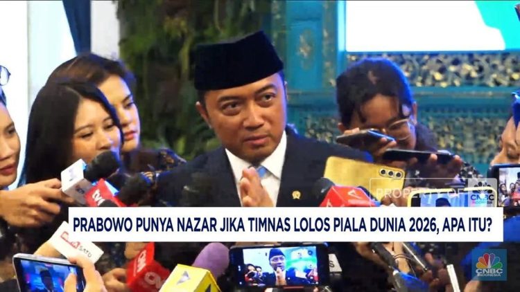 Prabowo Menyampaikan Janji Jika Timnas Lolos Piala Dunia 2026, Apa Itu?
