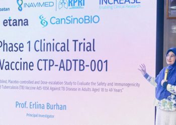 Uji Klinis Fase I Vaksin TB Inhalasi Dipimpin Prof. Erlina Burhan Dimulai