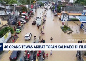 46 Orang Tewas Karena Topan Kalmaegi di Filipina