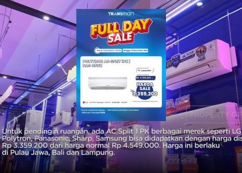 Video: Beli AC di Transmart dengan diskon dan gratis ongkos pasang