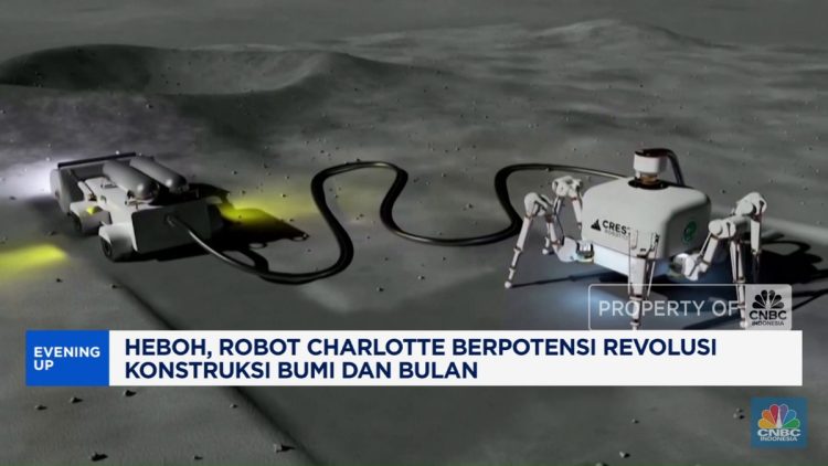 Robot Charlotte Berpotensi Rombak Industri Konstruksi di Bumi dan Bulan