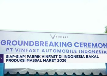 Produksi Massal Pabrik Vinfast di RI Maret 2026