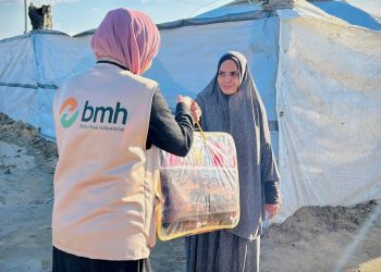 Selimut Hangat dari Indonesia untuk Warga Gaza Utara Saat Dingin Musim Dingin